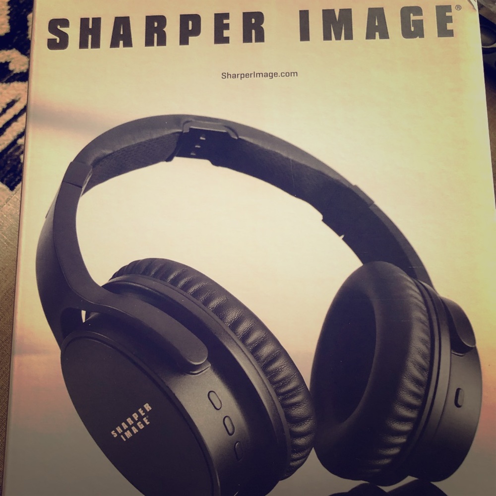 Sharper Image Wireless TV Headphones